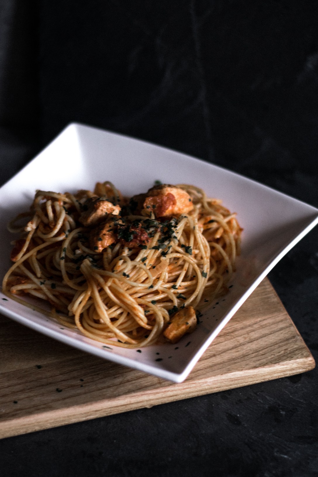 Spaghetti al Salmone