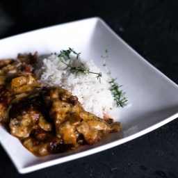 Gyros in Metaxasauce