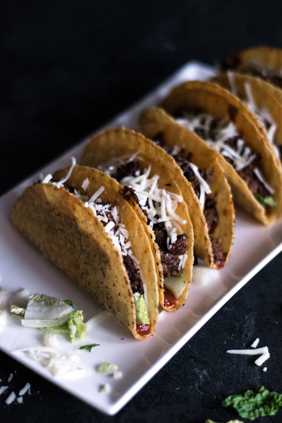Hackfleisch-Tacos